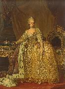 Lorens Pasch the Younger Sophia Magdalene of Brandenburg Kulmbach oil